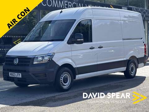 Volkswagen Crafter TDI 90ps T28 Startline FWD with Air Con, Internal Shelving, Roof Rack & Ladder 2.0 5dr Panel Van Manual Diesel