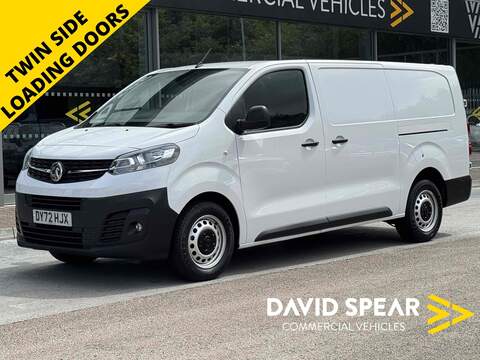 Vauxhall Vivaro 101ps Allgrip Commercial Van Euro 6 with Air Con, 15" Alloy wheels, Full Spare Wheel & Privacy Glass 1.5 3dr SUV Manual Petrol