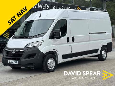 Vauxhall Movano Turbo D 100ps 2900 Sportive L2H1 Euro 6 with Air Con, Twin Side Loading Doors & Rear Parking Sensors 1.5 6dr Panel Van Manual Diesel
