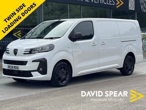Peugeot Expert 101ps Allgrip Commercial Van Euro 6 with Air Con, 15" Alloy wheels, Full Spare Wheel & Privacy Glass 1.5 3dr SUV Manual Petrol