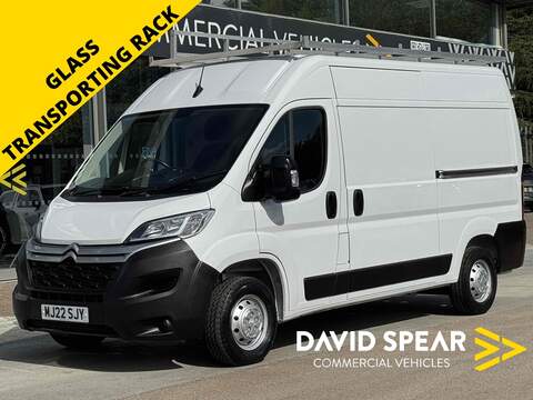 Citroen Relay Hdi 120ps 1000 Driver XL LWB Euro 6 with Air Con, Sat Nav, Rev Cam & Twin Side Loading Doors 1.5 6dr Panel Van Manual Diesel