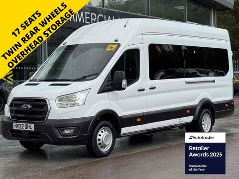 Ford Transit 2.0106PS 320 EcoBlue Zetec 9 Seater Minibus L1 Euro 6 with Aircon, Cruise Control & Sat Nav 2.0 5dr Minibus Manual Diesel
