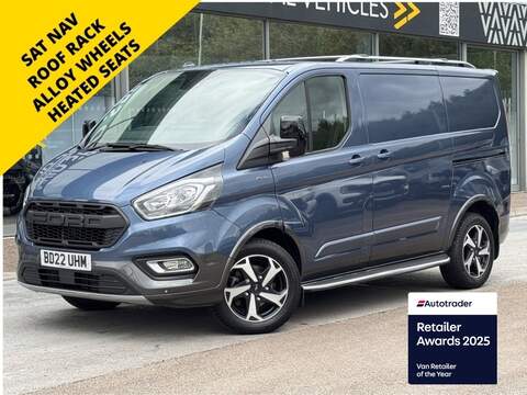 Ford Transit Custom 320 SWB EcoBlue Limited 170ps RS Edition with Full DSCV Kit inc 20" Alloys, Heated Leather Seats 2.0 5dr Combi Van Manual Diesel