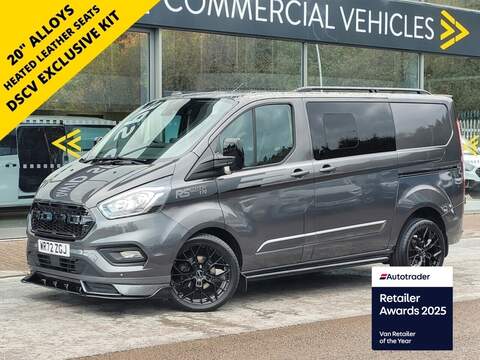 Ford Transit Custom 45kWh 122PS Acenta Auto With Rear Parking Sensors, Twin side Doors With Only 6k Miles 0.0 6dr Panel Van Automatic Electric