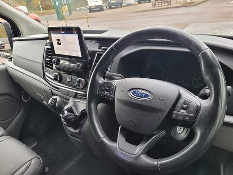 Ford Transit Custom 320 SWB EcoBlue Limited 170ps RS Edition with Full DSCV Kit inc 20" Alloys, Heated Leather Seats - U105379