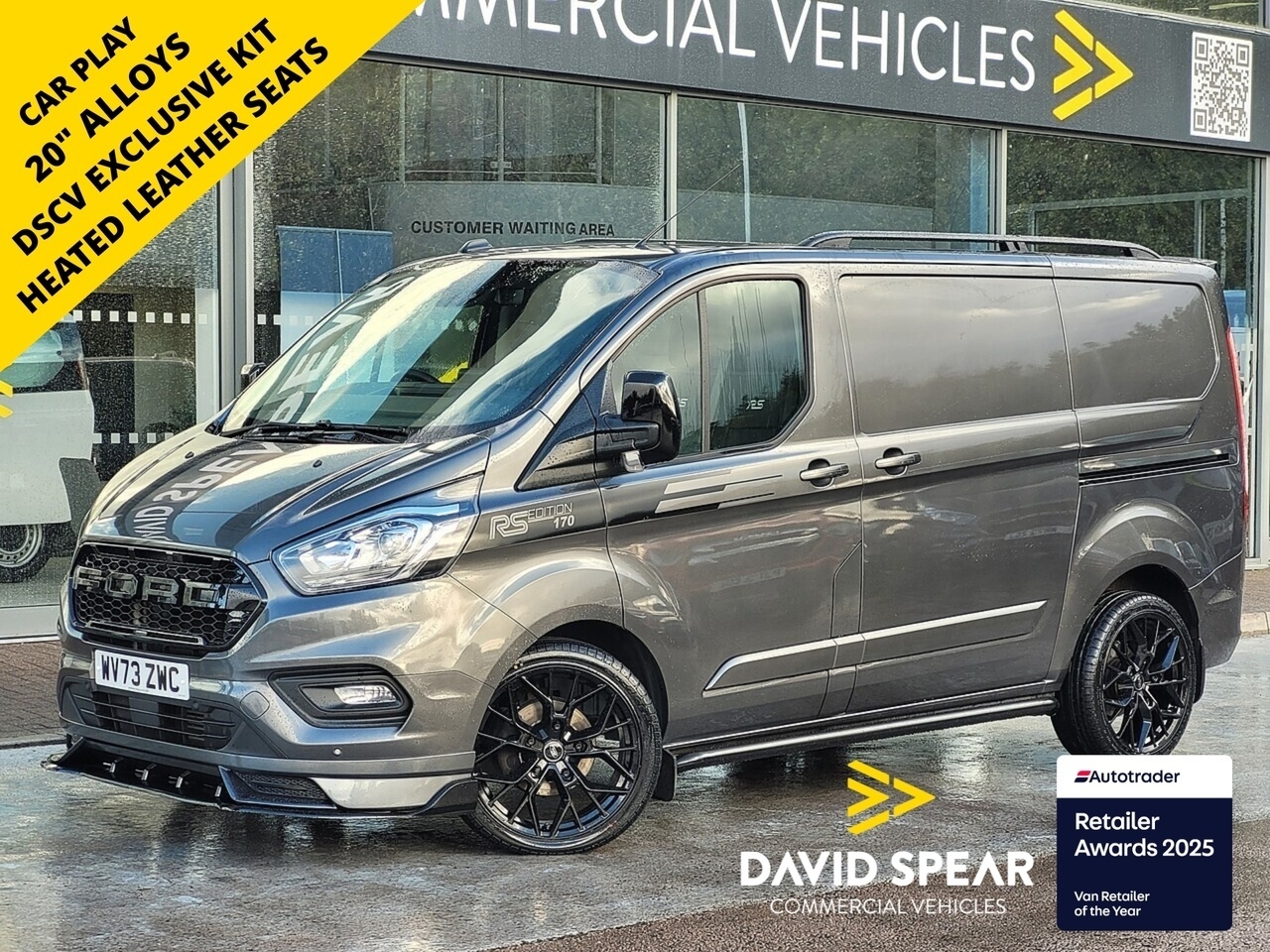 Used 2023 Ford Transit Custom 320 SWB EcoBlue Limited 170ps RS