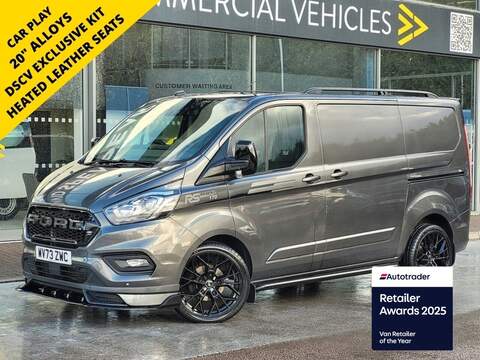 Ford Transit Custom TDCI 130ps 350 DRW L5 XLWB 17ft Dropside with Upgraded 12" Touchscreen, Rev Cam, Car Play & Air Con 2.0 Dropside Manual Diesel