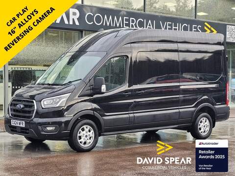 Ford Transit TDI 140ps CR35 Commerce Plus L4 Lwb 4.3M with Air Con, Rev Cam, Heavy Duty Ply & Delivery Miles 2.0 5dr Panel Van Manual Diesel