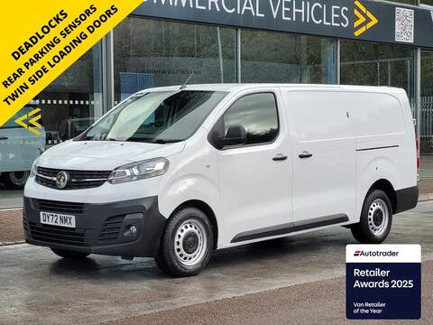 Vauxhall Vivaro CDTi 3500 BiTurbo Prime  FWD L3H2 3.6M Euro 6 with Air Con, Sat Nav, Cruise Control & 1 Owner 2.2 5dr Panel Van Manual Diesel