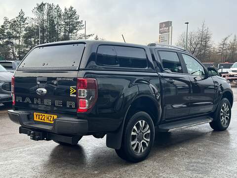 Ford Ranger EcoBlue Wildtrak 2.0 213PS 4WD Euro 6 Auto with Tow Bar, Canopy, Reverse Camera & Leather - U105400