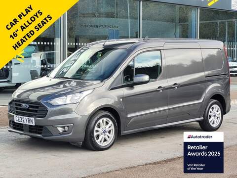 Ford Transit Connect TDCI 130ps 350 DRW L5 XLWB 17ft Dropside with Upgraded 12" Touchscreen, Rev Cam, Car Play & Air Con 2.0 Dropside Manual Diesel