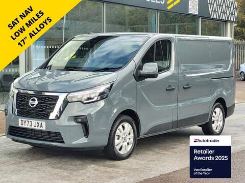 Nissan Primastar TCe Acenta 130ps Euro 6 with Car Play, Air Con, Parking Sensors & 1 Owner 1.3 6dr Panel Van Manual Petrol