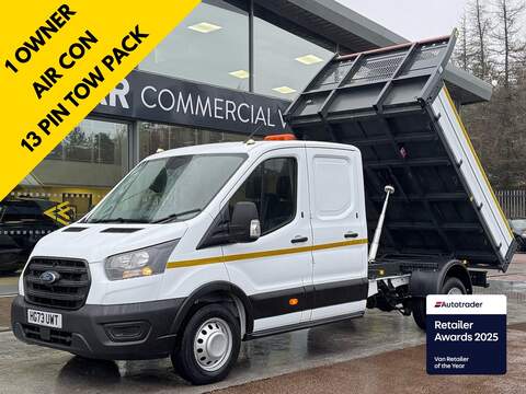 Ford Transit 2.3 140ps 35C14B Tool Pod Tipper Business Pack with DRW, Extended 3-Year Warranty & Service Plan 2.3 2dr Tipper Manual Diesel