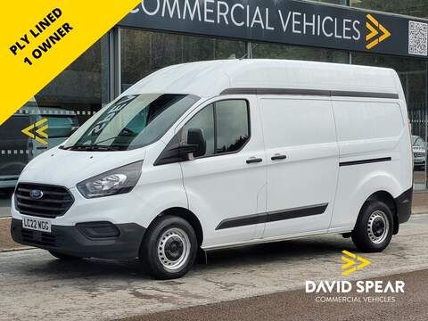 Ford Transit Custom 100ps Active Swb Euro 6 with Air Con, Sat Nav Car Play & Reversing Camera 1.5 5dr Panel Van Manual Diesel