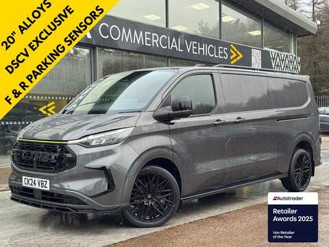 Ford Transit Custom Elite 88.5 kWh 177PS with 2 Keys, Aircon, Reverse Camera, Reverse Sensors & Leather Seats 0.0 4dr Pickup Automatic Electric