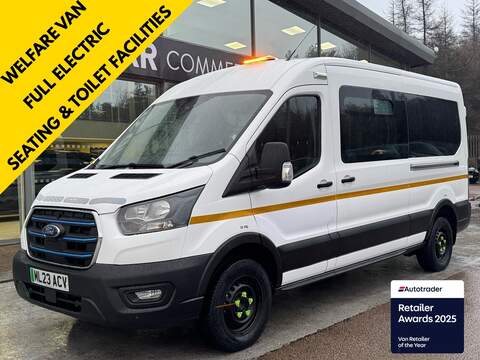Ford E-Transit 3.0cc 350ps D350 Hard Top X-Dynamic HSE 3 Seats Euro 6 with Air Suspension, 22" Alloys & Dep Tow Bar 3.0 3dr Panel Van Automatic Diesel