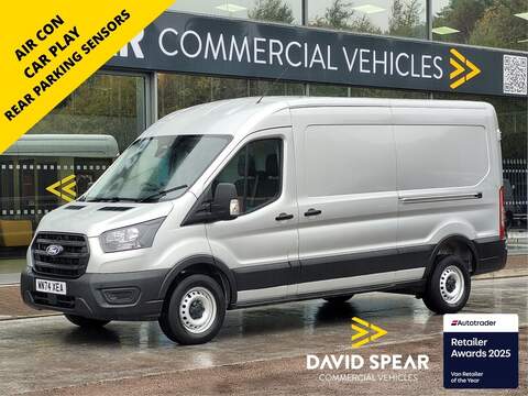 Ford Transit 100ps Active Swb Euro 6 with Air Con, Sat Nav Car Play & Reversing Camera 1.5 5dr Panel Van Manual Diesel