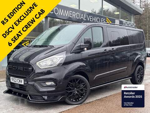 Ford Transit Custom 3.0cc 350ps D350 Hard Top X-Dynamic HSE 3 Seats Euro 6 with Air Suspension, 22" Alloys & Dep Tow Bar 3.0 3dr Panel Van Automatic Diesel
