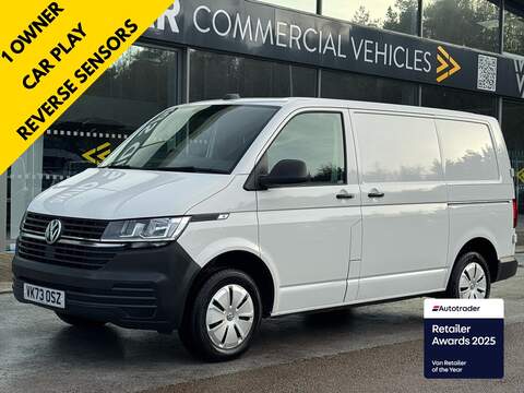 Volkswagen Transporter TDI 90ps T30 Startline FWD with Interior Racking, Roof Rack, Deadlocks & Anti-Theft Security Plates 2.0 5dr Panel Van Manual Diesel