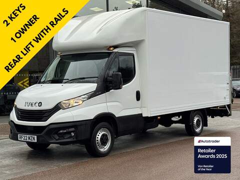 Iveco Daily TDCI 130ps 350 L4  Lwb 4.1M DRW with Air Con, Tail Lift & Upgraded Interior Screen 2.0 2dr Luton Manual Diesel