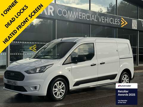 Ford Transit Connect TDCI 350 13'9" L4 Dropside With 500kg Tailift, DRW 12" Screen A/C , Safety Rails 2.0 2dr Dropside Manual Diesel