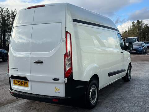 Ford Transit Custom 2.0 300 EcoBlue Leader 130PS L2H2 LWB High Roof Euro 6 with DAB, Air Con & Parking Sensors - U105501