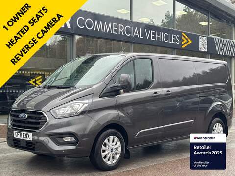 Ford Transit Custom TDCI 170ps 350 Leader RWD L4 H3 Jumbo Extra High Roof 4.1M Euro 6 1 Owner With Full Service History 2.0 5dr Panel Van Manual Diesel
