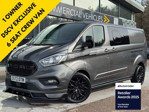 Ford Transit Custom TDCI 213ps Raptor Wildtrak 4x4 Dcb Pick Up with Electric RollnLock & Sat Nav 2.0 4dr Pickup Automatic Diesel