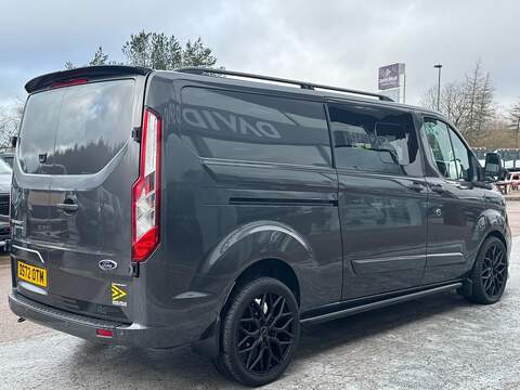 Ford Transit Custom 2.0 320 EcoBlue Limited 130ps L2H1 LWB Auto Euro 6 RS Edition with Heated Seats, Air Con & Upgrades - U105513