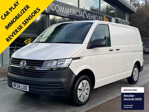 Volkswagen Transporter TDI 90ps T30 Startline FWD with Interior Racking, Roof Rack, Deadlocks & Anti-Theft Security Plates 2.0 5dr Panel Van Manual Diesel