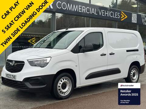 Vauxhall Combo BlueHDi Driver XL 1.5 120PS LWB Euro 6 1 Owner, 2 Keys with Rear View Camera, Aircon & Car Play 1.5 6dr Panel Van Manual Diesel