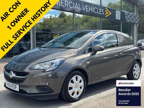 Vauxhall Corsa Van TDI 140ps CR35 Commerce Plus Manual Lwb 4.3M with Air Con & Delivery Miles 2.0 5dr Panel Van Manual Diesel