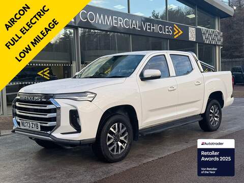 MAXUS T90EV TDI 3.0 V6 Aventura 240PS 1 Owner 2 Keys with 360 Cam, Full Leather & 21" Alloys 3.0 4dr Pickup Automatic Diesel