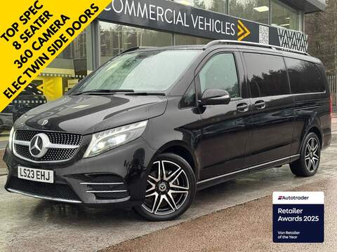 Mercedes-Benz V Class 116 CDI 160PS Sport Auto 5 Seat Kombi Crew RWD, Euro 6 L2 Lwb, Sat Nav, Tailgate & Leather Seats 2.0 5dr Combi Van Automatic Diesel