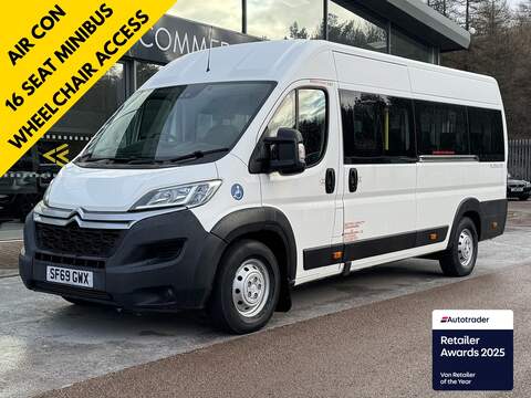 Citroen Relay 2.0dCi 150PS SL28 Business Minibus Euro 6 with 1 Owner, 2 keys & 9 Seats 2.0 4dr Minibus Manual Diesel