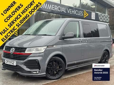 Volkswagen Transporter 3.0cc 350ps D350 Hard Top X-Dynamic HSE 3 Seats Euro 6 with Air Suspension, 22" Alloys & Dep Tow Bar 3.0 3dr Panel Van Automatic Diesel