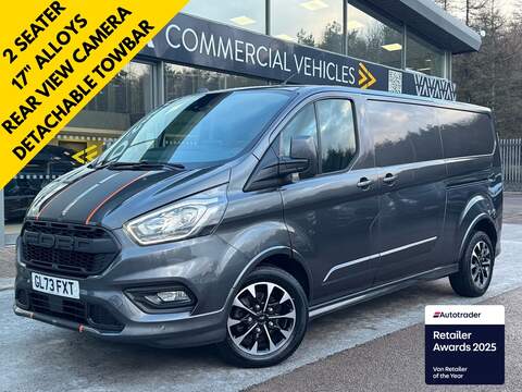 Ford Transit Custom Elite 88.5 kWh 177PS with 2 Keys, Aircon, Reverse Camera, Reverse Sensors & Leather Seats 0.0 4dr Pickup Automatic Electric