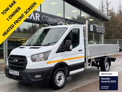Ford Transit TDCI 130ps 350 L4  Lwb 4.1M DRW with Air Con, Tail Lift & Upgraded Interior Screen 2.0 2dr Luton Manual Diesel