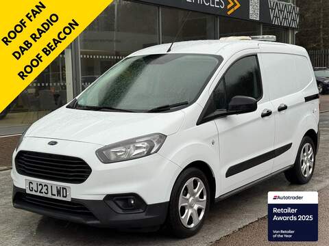Ford Transit Courier TDCI 130ps 300 Leader L2 H2 Lwb High Roof  Ply Lined, 1 Owner 2.0 5dr Panel Van Manual Diesel