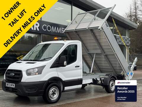 Ford Transit 140ps 3.5 Ton 4.5m Body Length with Car Play, Lane Assist & Air Con 2.0 2dr Curtain Side Manual Diesel