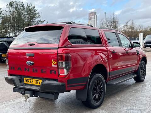 Ford Ranger 213ps Wildtrak 4WD with Canopy, Tow Pack, Air Con & Heated Half Leather Seats - U105698