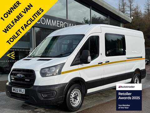 Ford Transit TDCI 130ps 300 Leader L2 H2 Lwb High Roof  Ply Lined, 1 Owner 2.0 5dr Panel Van Manual Diesel