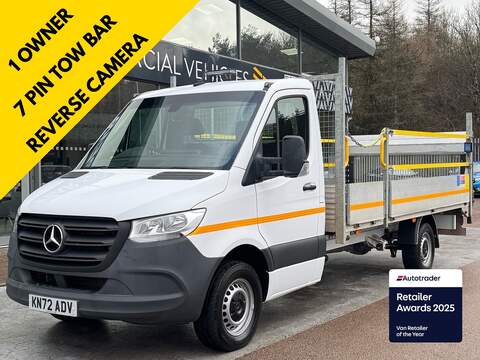 Mercedes-Benz Sprinter 190ps N75 7.5 Ton 21ft 6"  6.5m Dropside with Auto gearbox 5.2 2dr Dropside Automatic Diesel