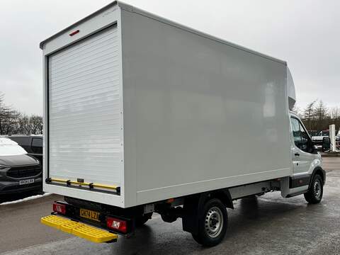 Ford Transit 350 EcoBlue Leader 130ps Luton L4 Euro 6 with Roller Shutter, Rear Step & 4m Rear - U105721