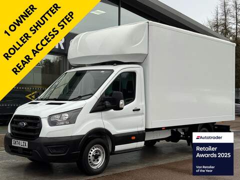 Ford Transit 2.0 350 EcoBlue Leader L4 Luton 130ps Euro 6 with Roller Shutter, Rear Step & DAB 2.0 2dr Luton Manual Diesel