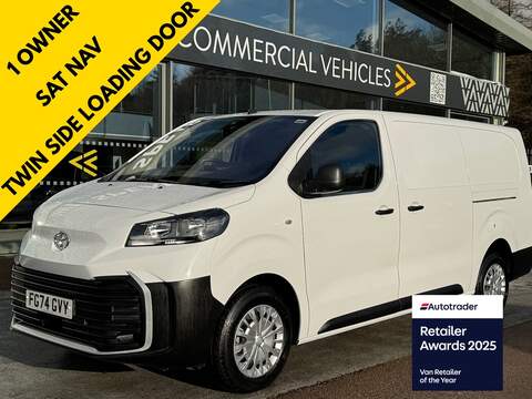 Toyota ProAce 1.8 VVT-h 140ps Petrol Hybrid Euro 6 with Rev Cam, Adaptive Cruise & Air Con 1.8 5dr Car Derived Van Automatic Petrol Hybrid