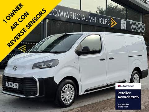 Toyota ProAce 1.8 VVT-h 140ps Petrol Hybrid Euro 6 with Rev Cam, Adaptive Cruise & Air Con 1.8 5dr Car Derived Van Automatic Petrol Hybrid
