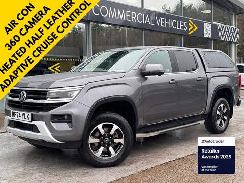 Volkswagen Amarok TDI 3.0 V6 Aventura 240PS 1 Owner 2 Keys with 360 Cam, Full Leather & 21" Alloys 3.0 4dr Pickup Automatic Diesel