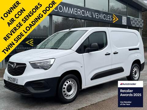 Vauxhall Combo Turbo D 2900 Prime 100ps L2 LWB Euro 6 with Air Con, Car Play & Reverse Sensors 1.5 6dr Panel Van Manual Diesel