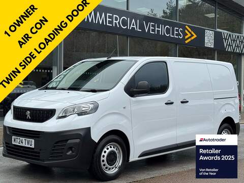Peugeot Expert 160ps L4H2 XLWB Camper Spec With 2 Captain Seats, No Bulkhead, Rear windows & Alloy Wheels 2.2 5dr Panel Van Manual Diesel